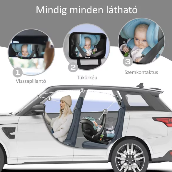 Zopa babafigyelõ tükör fejtámlára ZOP029140