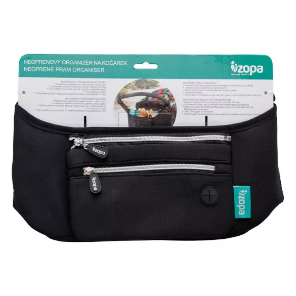 Zopa rendezõ táska babakocsira neoprén és levehetõ zsebes ZOP019055