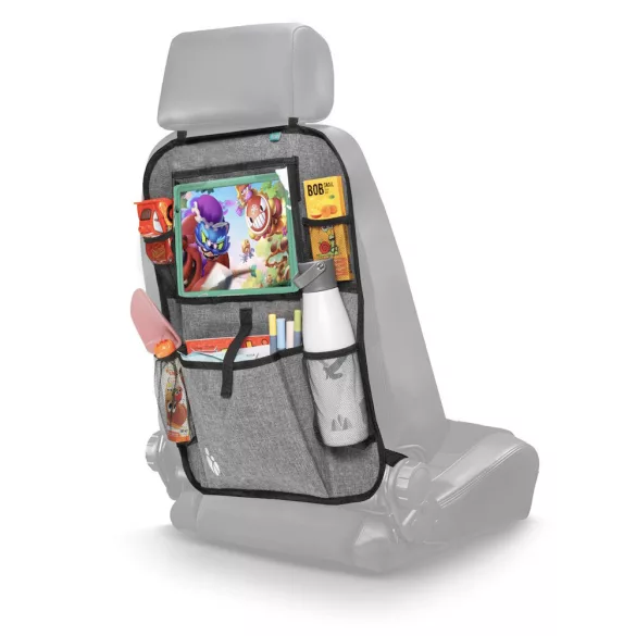 Zopa autós rendezõ üléstámlára tablet zsebbel szürke ZOP029112