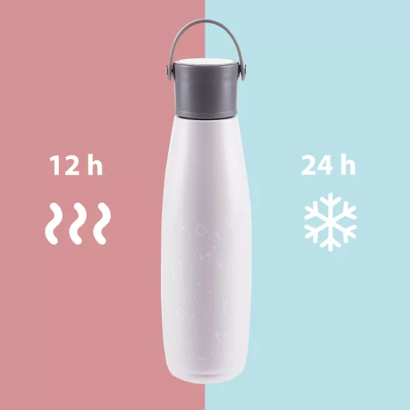 Zopa termosz - rozsdamentes acél, fogantyúval 480 ml Stars