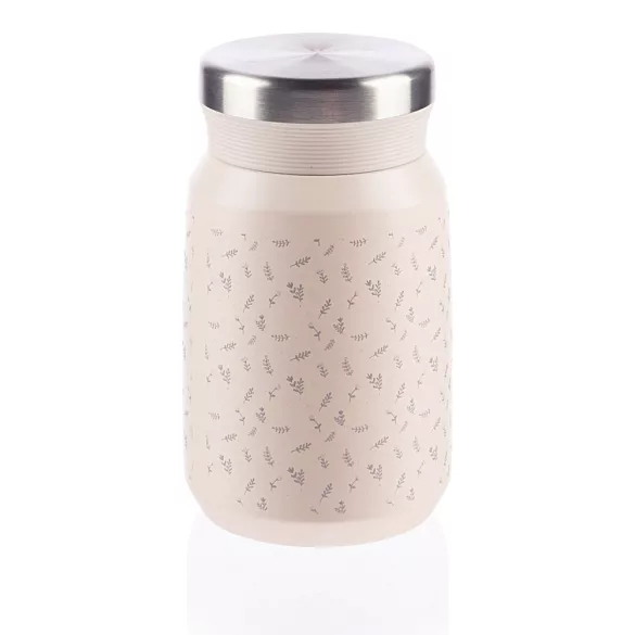 Zopa étel termosz - rozsdamentes acél 500 ml Flowers