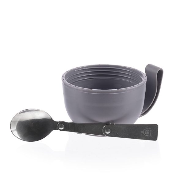 Zopa étel termosz - rozsdamentes acél, szilikon fogantyúval 620 ml Stars