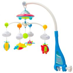   Baby Mix zenélõ-forgó projektoros távirányítóval Repülõ és helikopter