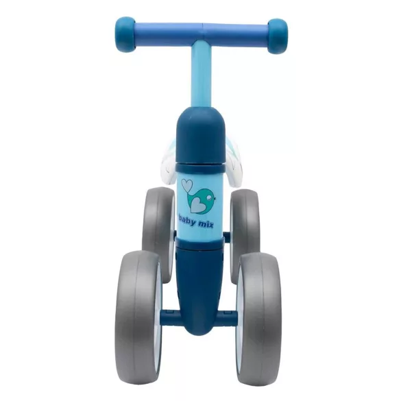 Baby Mix futóbicikli Baby Bike Fekete-fehér foci