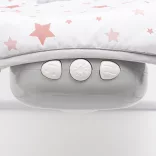 Baby Mix pihenõszék rezgõ zenélõ csillagok rózsaszín