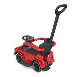 Baby Mix bébitaxi tolókarral Mercedes Benz G-Class piros