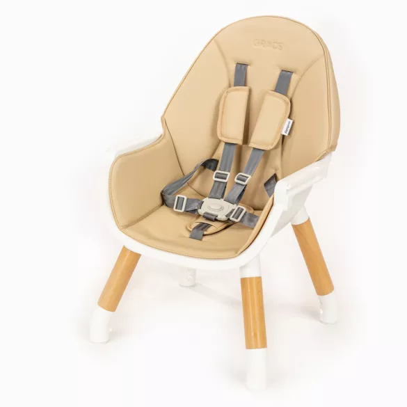 New Baby etetõszék 3az1-ben Grace beige