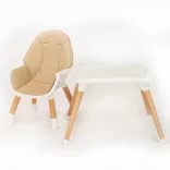 New Baby etetõszék 3az1-ben Grace beige