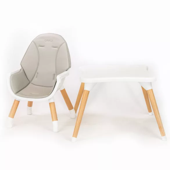 New Baby etetõszék 3az1-ben Grace grey