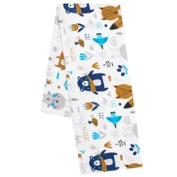 New Baby pelenka flanell erdõ fehér