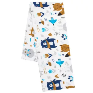 New Baby pelenka flanell erdõ fehér