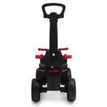 Baby Mix bébitaxi tolókarral Quad Mega Prime EVA piros