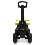 Baby Mix bébitaxi tolókarral Quad Mega Prime EVA sárga