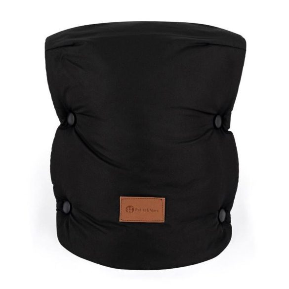 Petite and Mars Téli szett Jibot 3in1 bundazsák és kézmelegítõ kesztyû babakocsira Jasie Ink Black