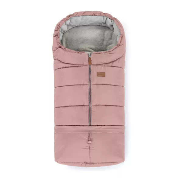 Petite and Mars Téli szett Jibot 3in1 bundazsák és kézmelegítõ kesztyû babakocsira Jasie Dusty Pink