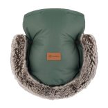 PETITE&MARS Téli szett Arctic 4in1 bundazsák + kézmelegítő kesztyű babakocsira Furry Veritable Khaki