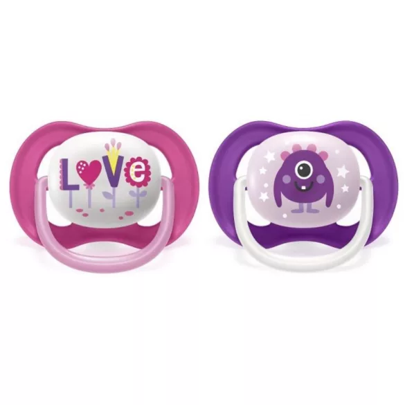 Philips AVENT játszócumi - ultra air 6-18hó play 2db