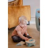 Label-Label Fából készült Palacsintasütő készlet - Kék