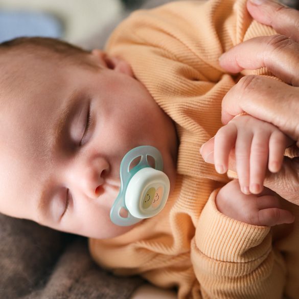 Philips AVENT játszócumi Ultra Start mintás 0-2hó fiús 2db