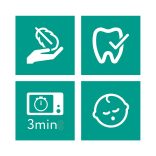 Philips AVENT játszócumi Ultra Start éjszakai 0-2hó fiús 2db