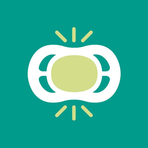 Philips AVENT játszócumi Ultra Start éjszakai 0-2hó fiús 2db