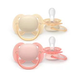   Philips AVENT játszócumi Ultrasoft neutral 0-6hó lányos 2db