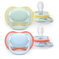   Philips AVENT játszócumi Ultra Air neutral 0-6hó fiús 2db