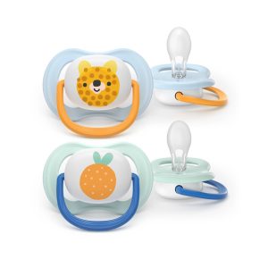 Philips AVENT játszócumi Ultra Air leopárd 0-6hó fiús 2db