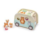 Sevi Infant Toys fa játék - Erdei karaván