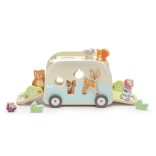 Sevi Infant Toys fa játék - Erdei karaván