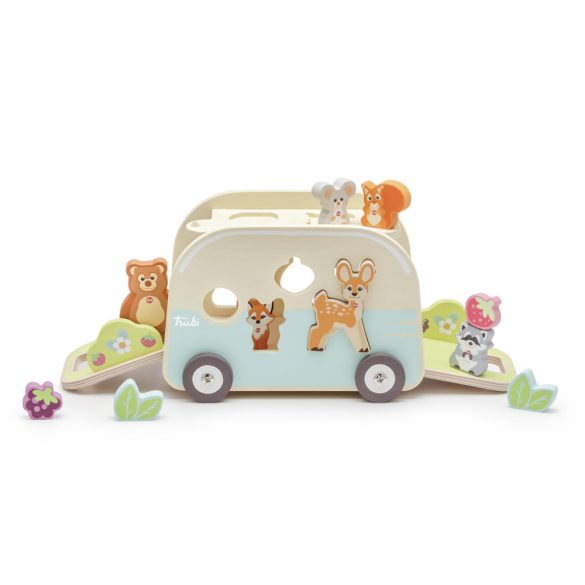 Sevi Infant Toys fa játék - Erdei karaván