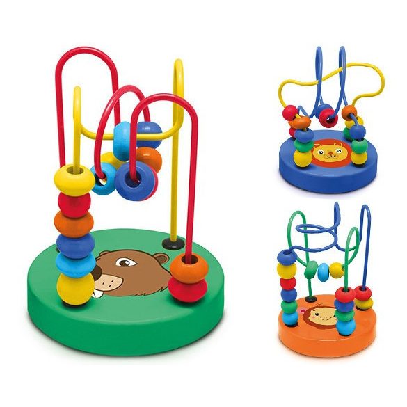 Sevi Wood Eco Smart - színes mini labirintus