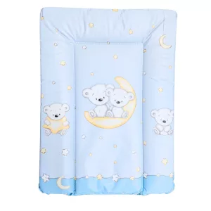 DOMBABY Pelenkázó lap SOFT V70x50 cm Macis KÉK
