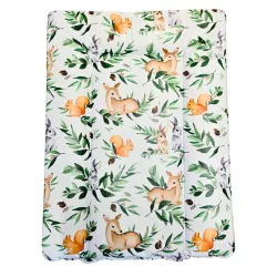 DOMBABY Pelenkázó lap SOFT V70x50 cm  ŐZIKE ZÖLD