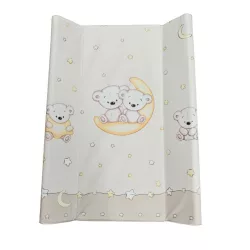 DOMBABY Pelenkázó lap kemény  M70x50 cm Macis BÉZS 