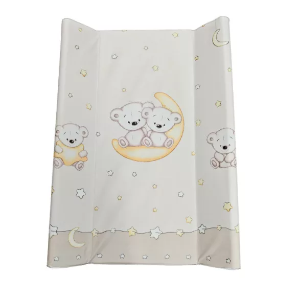 DOMBABY Pelenkázó lap kemény  M70x50 cm Macis BÉZS 