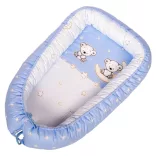 DOMBABY Babafészek  50x75cm MACIS KÉK
