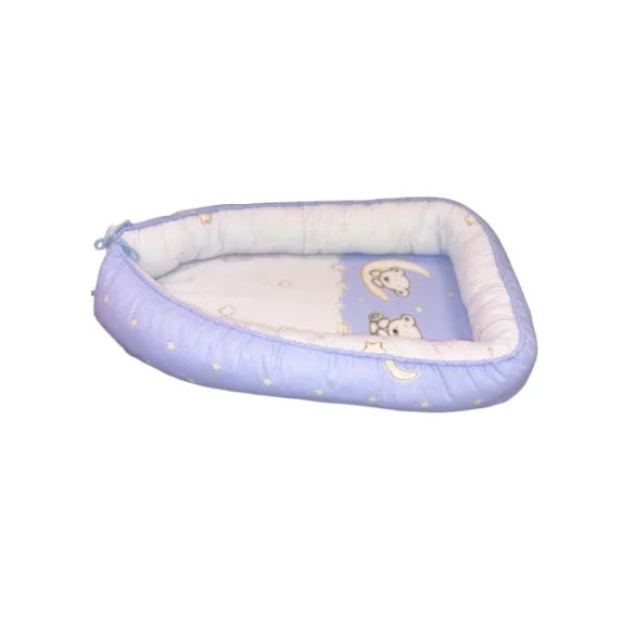 DOMBABY Babafészek  50x75cm MACIS KÉK
