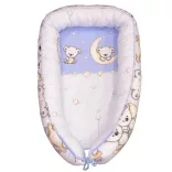 DOMBABY Babafészek  50x75cm MACIS KÉK