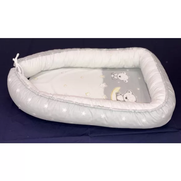 DOMBABY Babafészek 50x75cm  MACIS SZÜRKE