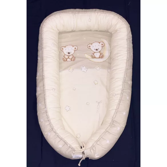 DOMBABY Babafészek 50x75cm  MACIS SZÜRKE