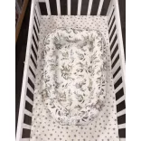 DOMBABY Babafészek 50x75cm ŐZIKE ZÖLD