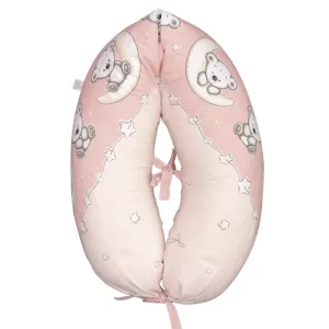 DOMBABY terhességi és szoptatós párna 30x120 cm MACIS PINK 
