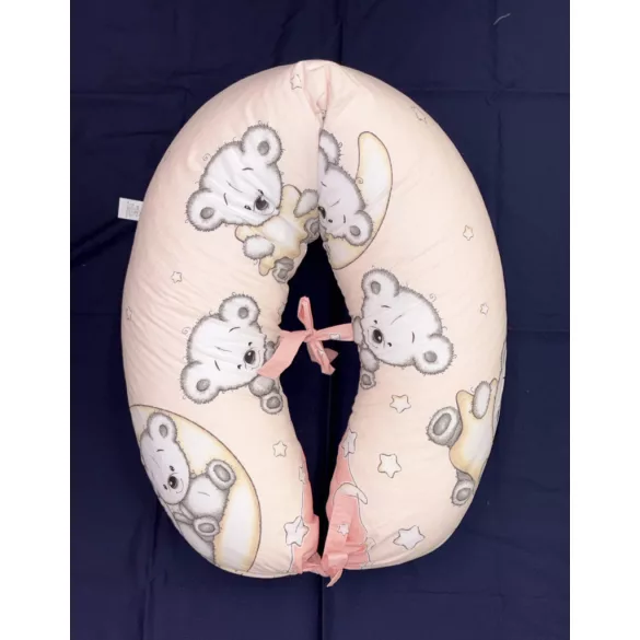 DOMBABY terhességi és szoptatós párna 30x120 cm MACIS PINK 