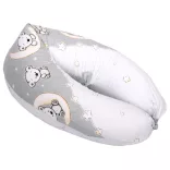 DOMBABY terhességi és szoptatós párna 30x120 cm MACIS SZÜRKE 