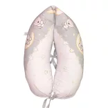 DOMBABY terhességi és szoptatós párna 30x120 cm MACIS SZÜRKE 