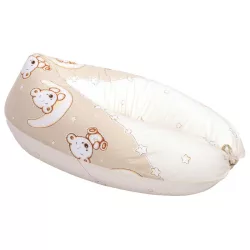   DOMBABY terhességi és szoptatós párna 30x120 cm MACIS BÉZS