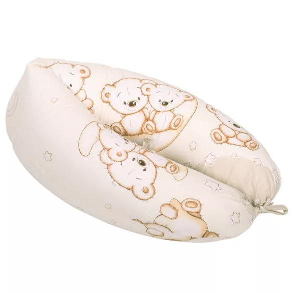 DOMBABY terhességi és szoptatós párna 30x120 cm MACIS BÉZS