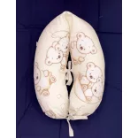 DOMBABY terhességi és szoptatós párna 30x120 cm MACIS BÉZS