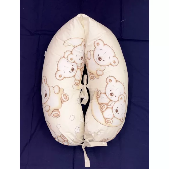 DOMBABY terhességi és szoptatós párna 30x120 cm MACIS BÉZS
